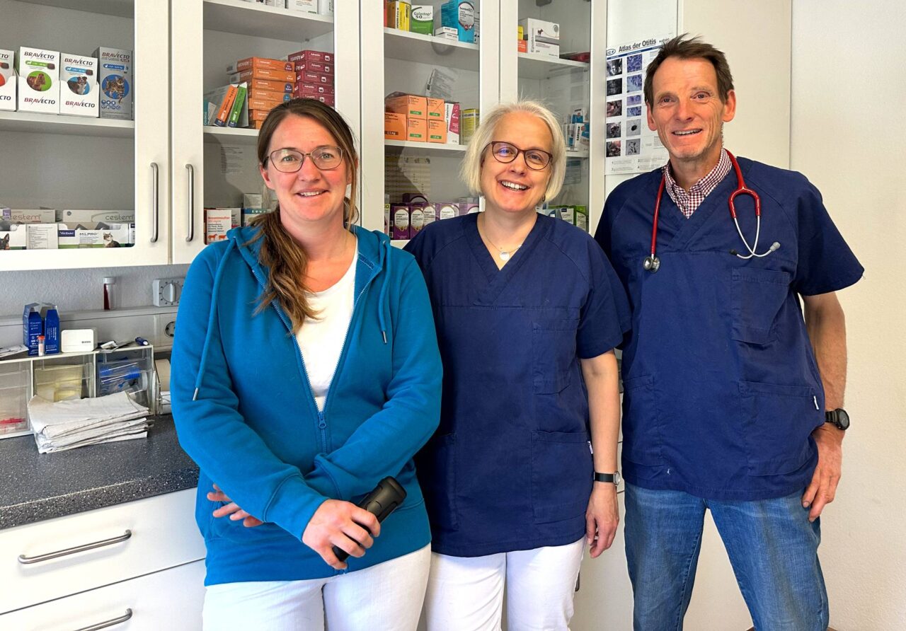 Das Team der Tierarztpraxis Haug